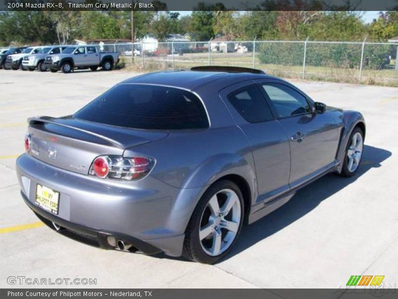Titanium Gray Metallic / Black 2004 Mazda RX-8