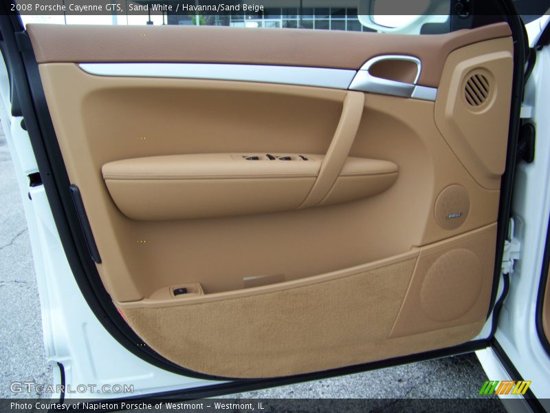 Sand White / Havanna/Sand Beige 2008 Porsche Cayenne GTS