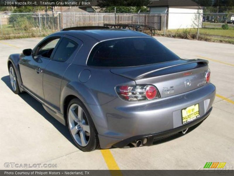 Titanium Gray Metallic / Black 2004 Mazda RX-8