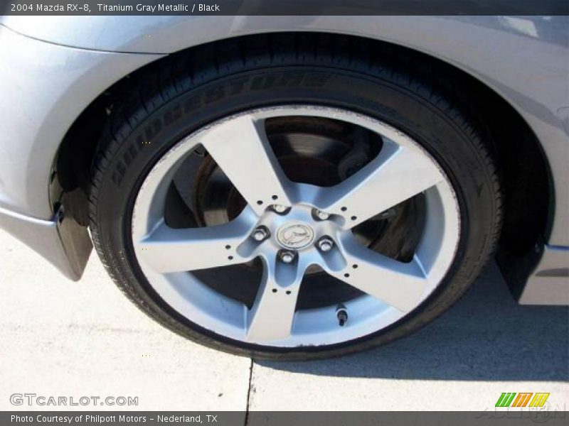 Titanium Gray Metallic / Black 2004 Mazda RX-8