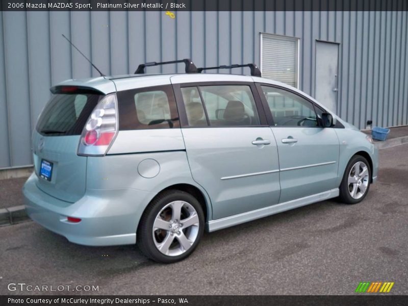 Platinum Silver Metallic / Black 2006 Mazda MAZDA5 Sport