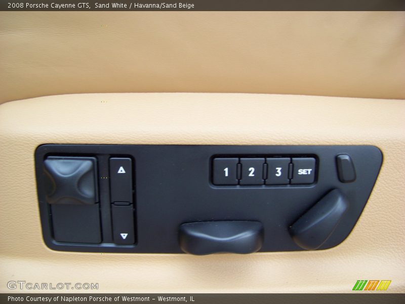 Sand White / Havanna/Sand Beige 2008 Porsche Cayenne GTS