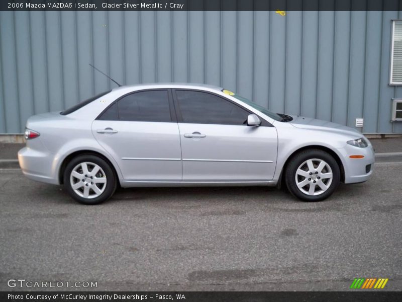 Glacier Silver Metallic / Gray 2006 Mazda MAZDA6 i Sedan