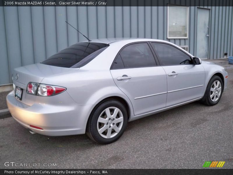 Glacier Silver Metallic / Gray 2006 Mazda MAZDA6 i Sedan