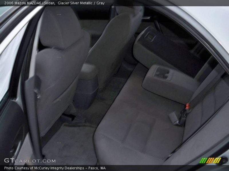 Glacier Silver Metallic / Gray 2006 Mazda MAZDA6 i Sedan