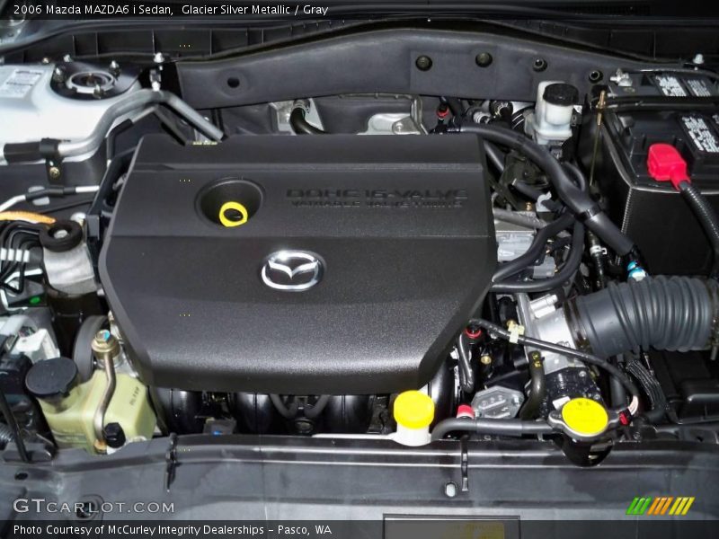 Glacier Silver Metallic / Gray 2006 Mazda MAZDA6 i Sedan