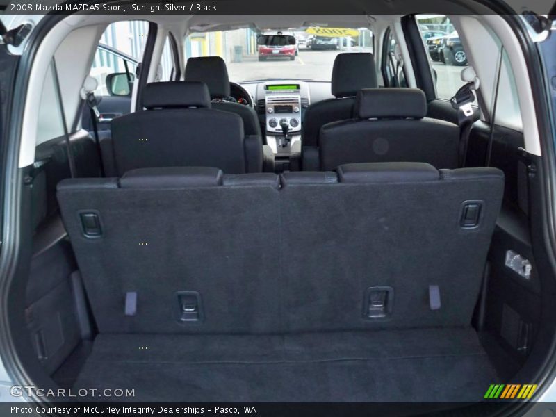 Sunlight Silver / Black 2008 Mazda MAZDA5 Sport