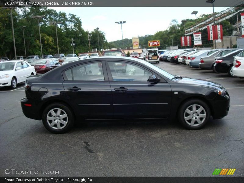 Black Mica / Black 2007 Mazda MAZDA3 i Sedan