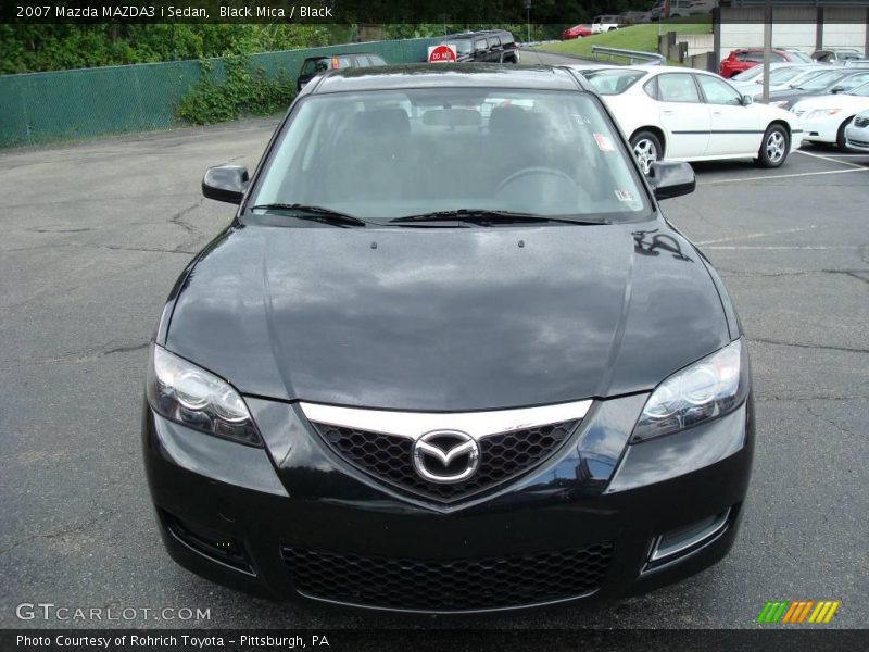 Black Mica / Black 2007 Mazda MAZDA3 i Sedan