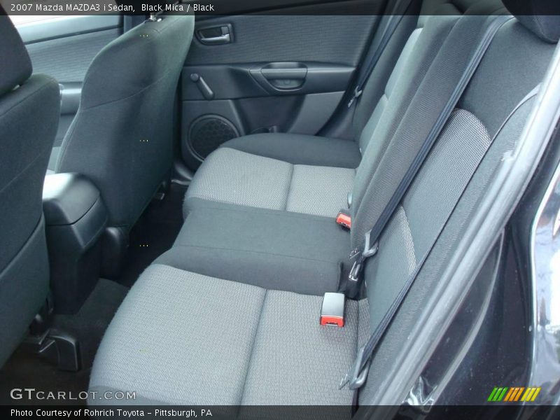 Black Mica / Black 2007 Mazda MAZDA3 i Sedan