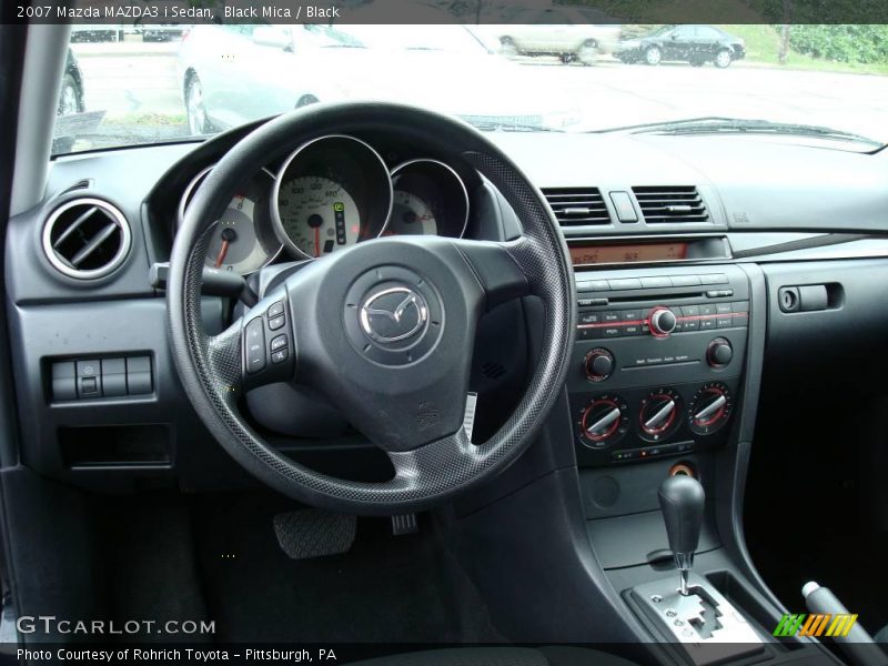 Black Mica / Black 2007 Mazda MAZDA3 i Sedan
