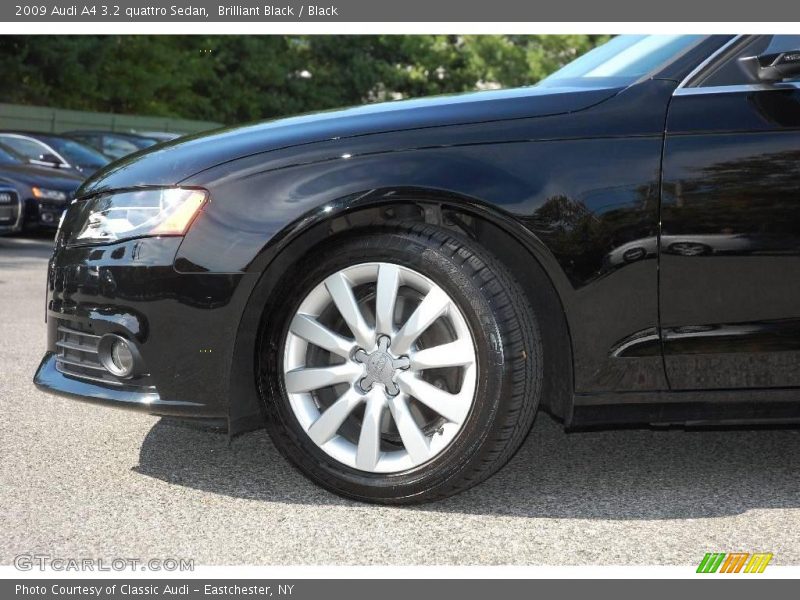 Brilliant Black / Black 2009 Audi A4 3.2 quattro Sedan