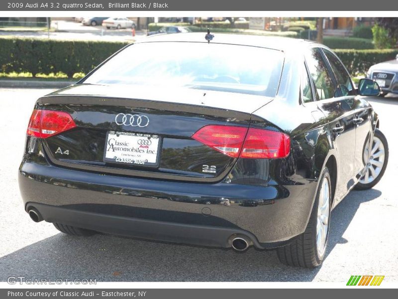 Brilliant Black / Black 2009 Audi A4 3.2 quattro Sedan