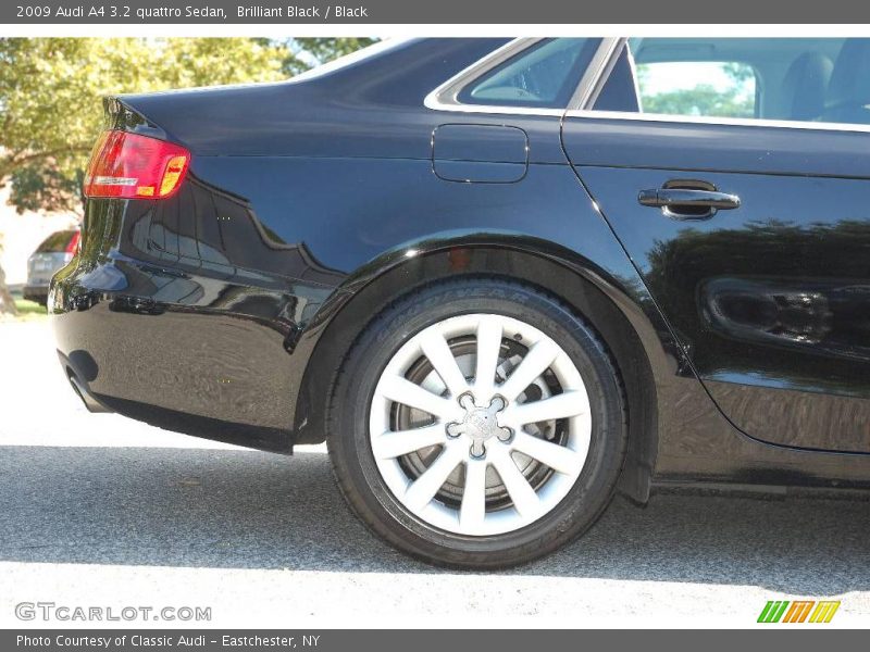 Brilliant Black / Black 2009 Audi A4 3.2 quattro Sedan
