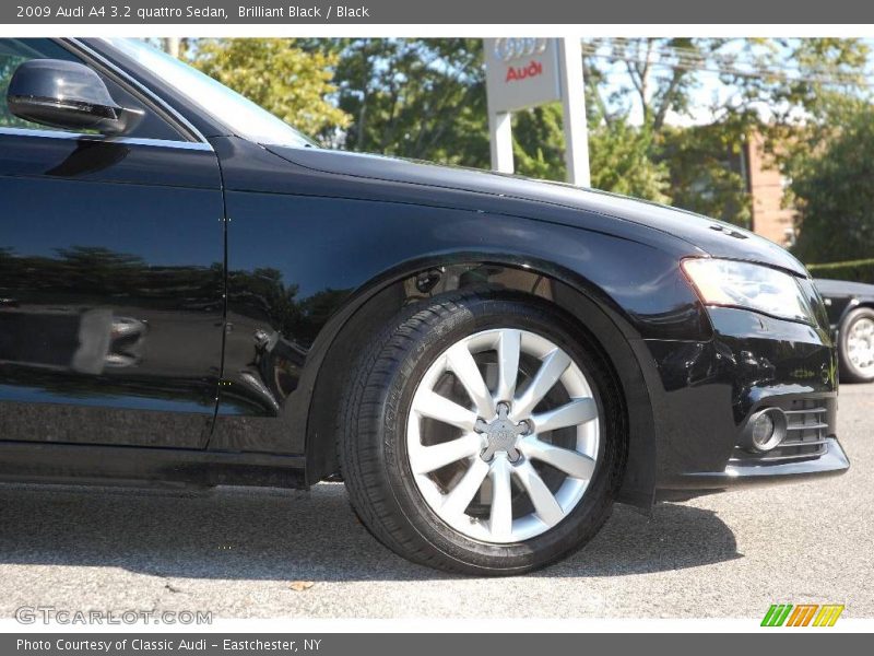 Brilliant Black / Black 2009 Audi A4 3.2 quattro Sedan