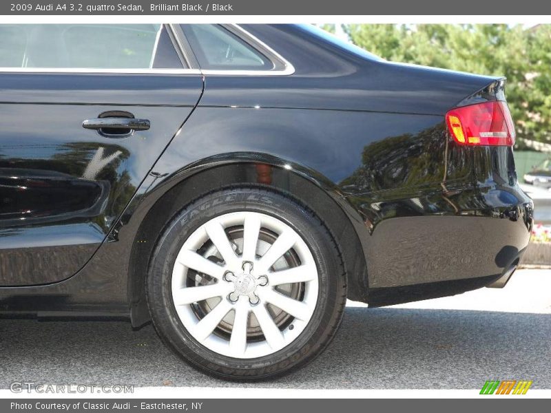Brilliant Black / Black 2009 Audi A4 3.2 quattro Sedan