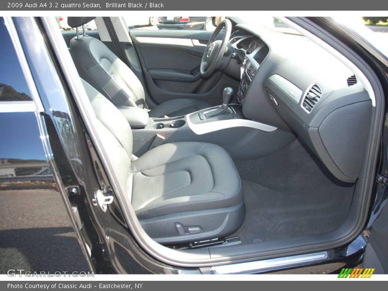 Brilliant Black / Black 2009 Audi A4 3.2 quattro Sedan