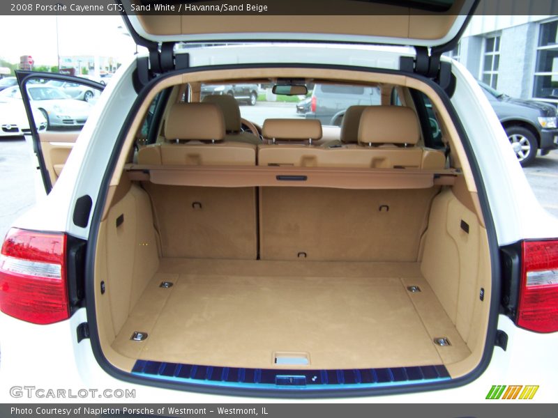 Sand White / Havanna/Sand Beige 2008 Porsche Cayenne GTS