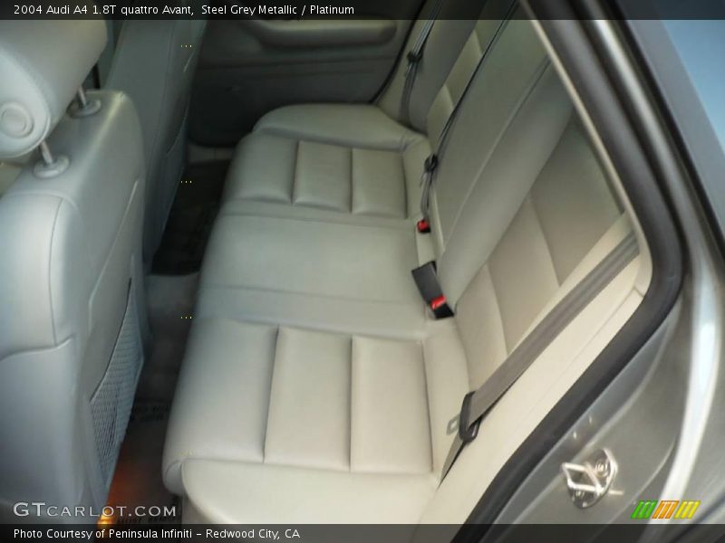 Steel Grey Metallic / Platinum 2004 Audi A4 1.8T quattro Avant