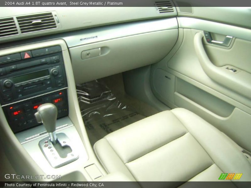 Steel Grey Metallic / Platinum 2004 Audi A4 1.8T quattro Avant