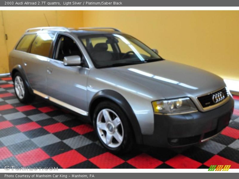 Light Silver / Platinum/Saber Black 2003 Audi Allroad 2.7T quattro