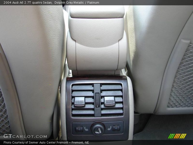Dolphin Grey Metallic / Platinum 2004 Audi A6 2.7T quattro Sedan