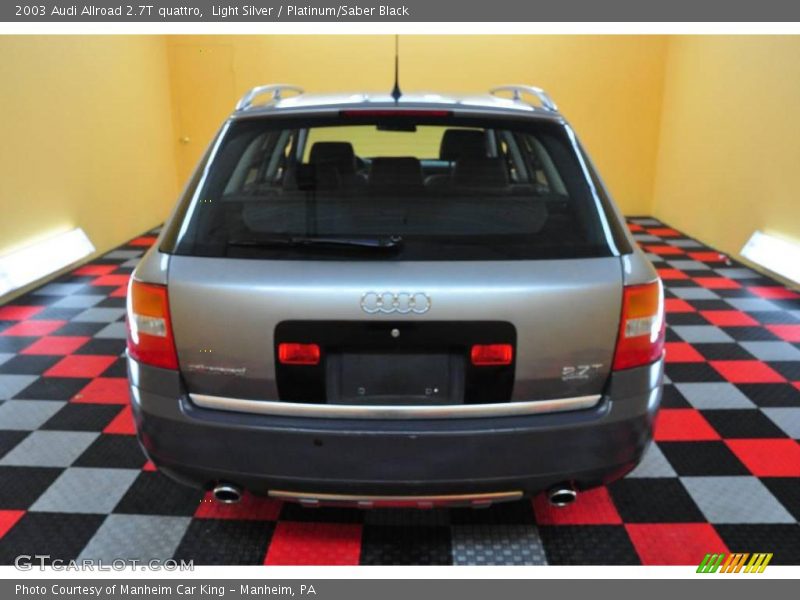 Light Silver / Platinum/Saber Black 2003 Audi Allroad 2.7T quattro
