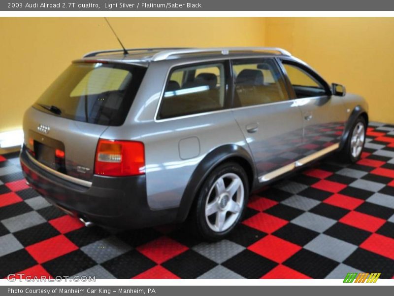 Light Silver / Platinum/Saber Black 2003 Audi Allroad 2.7T quattro