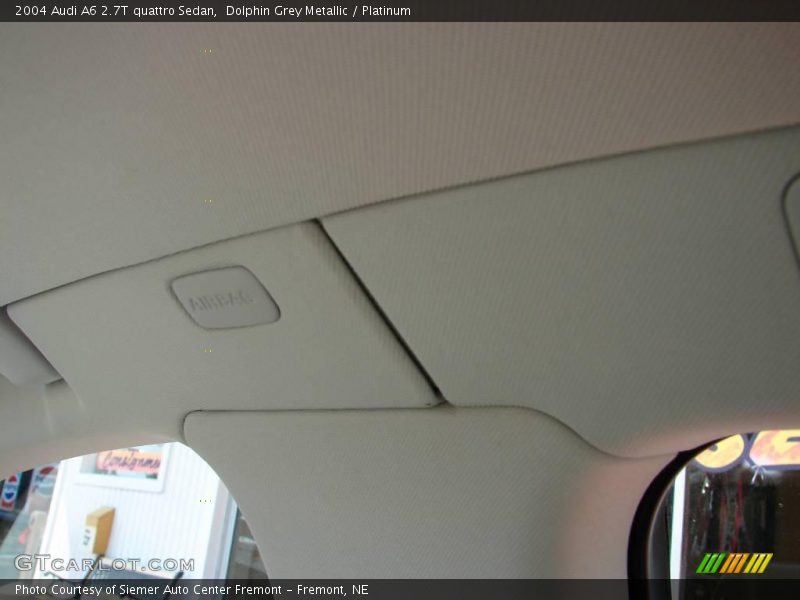 Dolphin Grey Metallic / Platinum 2004 Audi A6 2.7T quattro Sedan