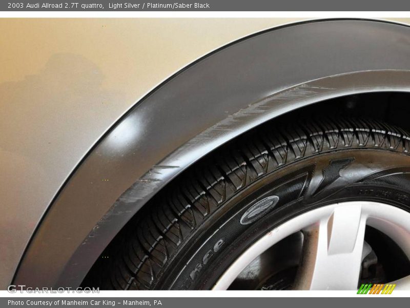 Light Silver / Platinum/Saber Black 2003 Audi Allroad 2.7T quattro
