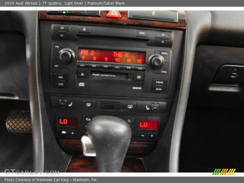 Light Silver / Platinum/Saber Black 2003 Audi Allroad 2.7T quattro