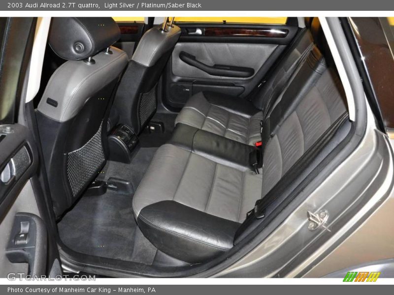 Light Silver / Platinum/Saber Black 2003 Audi Allroad 2.7T quattro