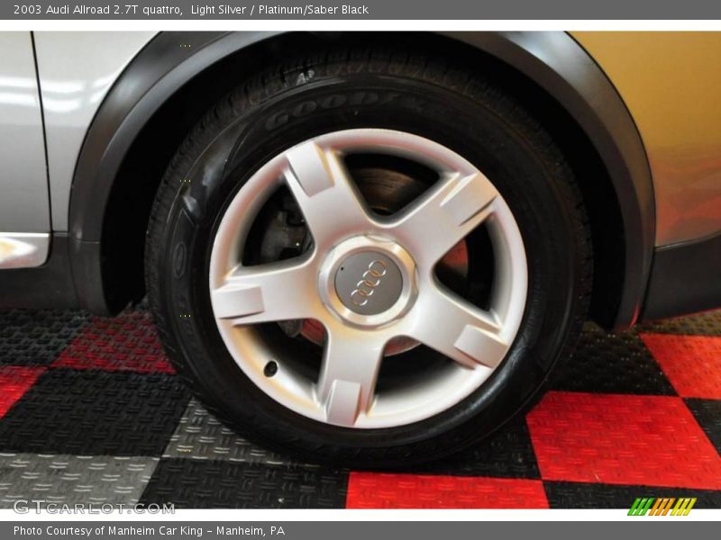 Light Silver / Platinum/Saber Black 2003 Audi Allroad 2.7T quattro