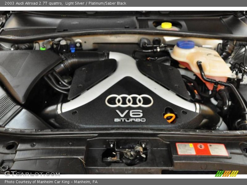 Light Silver / Platinum/Saber Black 2003 Audi Allroad 2.7T quattro