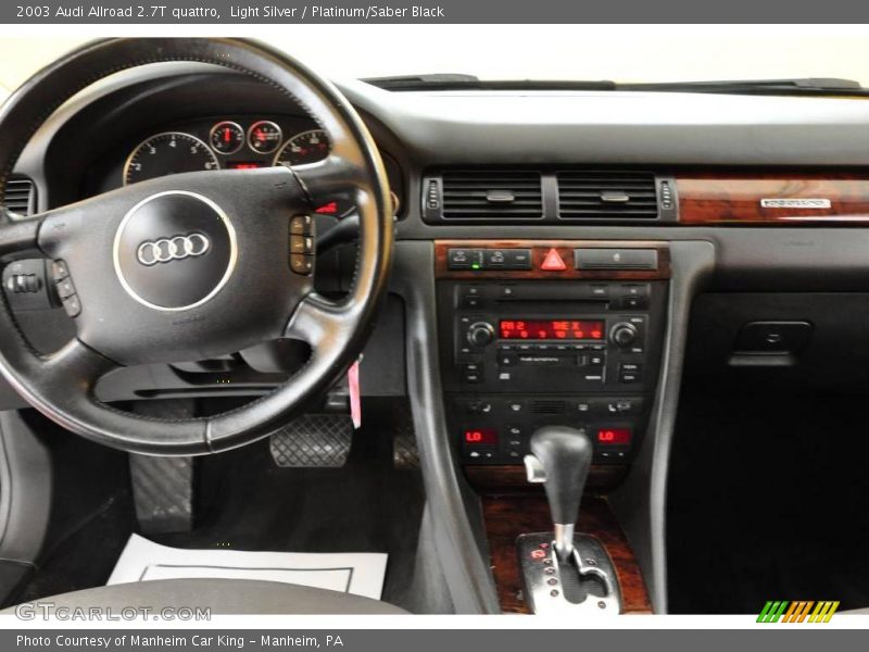 Light Silver / Platinum/Saber Black 2003 Audi Allroad 2.7T quattro