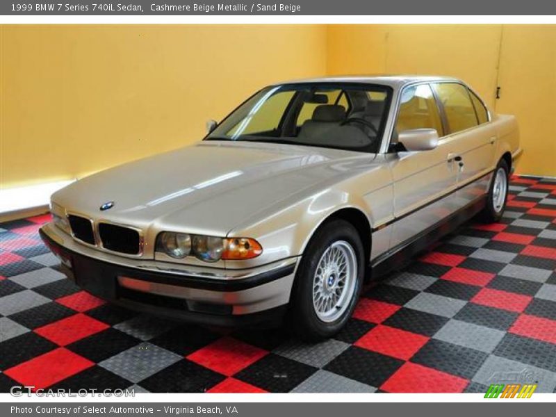 Cashmere Beige Metallic / Sand Beige 1999 BMW 7 Series 740iL Sedan