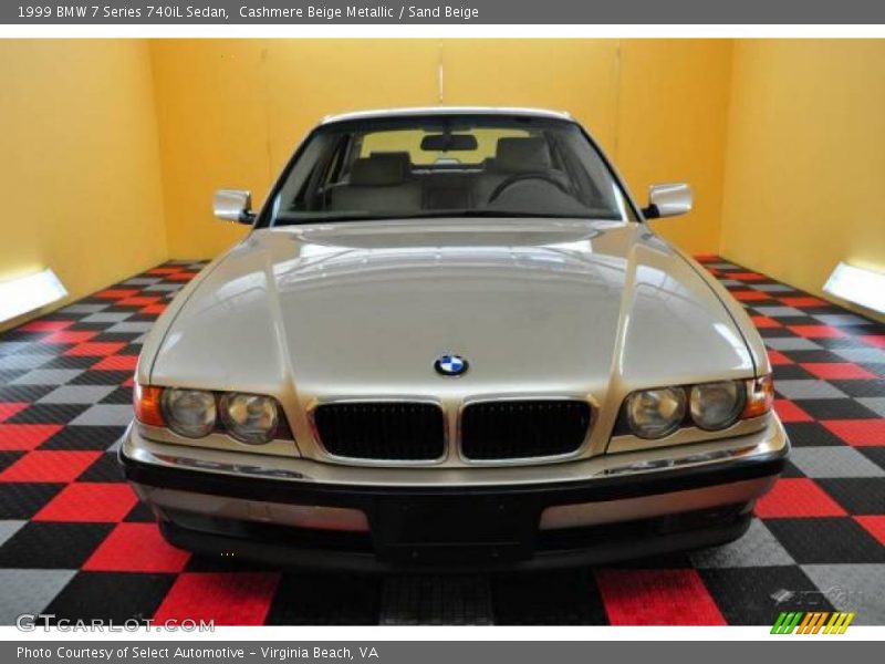 Cashmere Beige Metallic / Sand Beige 1999 BMW 7 Series 740iL Sedan