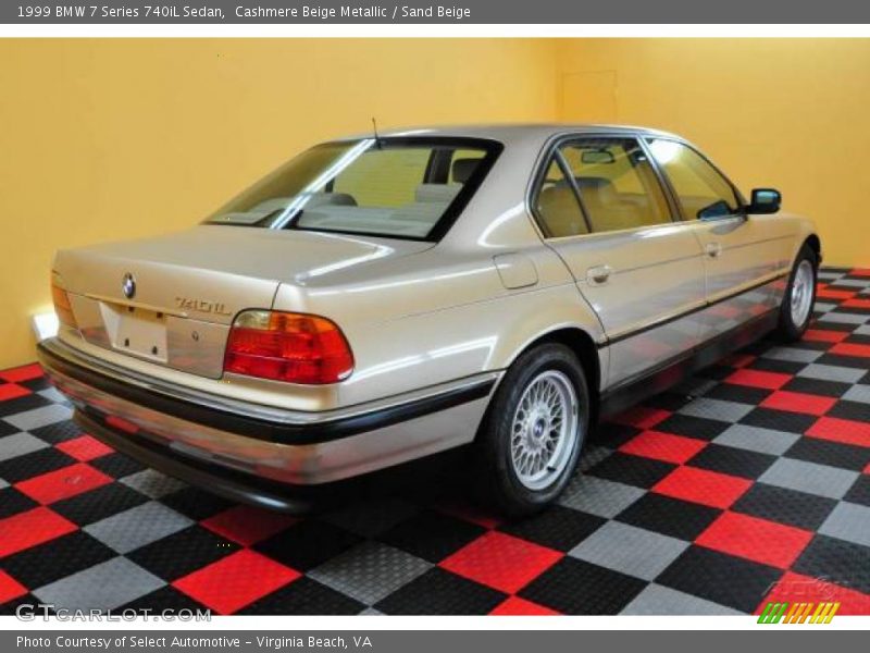 Cashmere Beige Metallic / Sand Beige 1999 BMW 7 Series 740iL Sedan