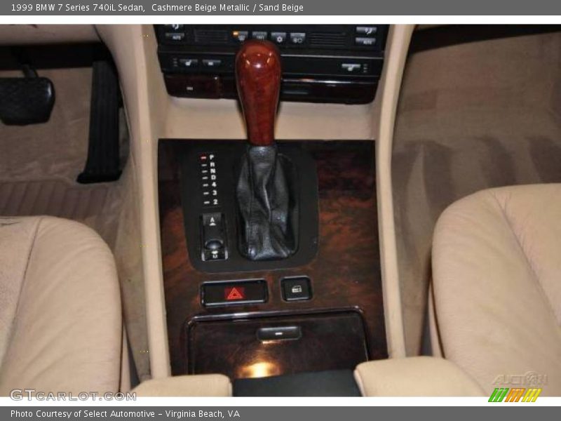 Cashmere Beige Metallic / Sand Beige 1999 BMW 7 Series 740iL Sedan