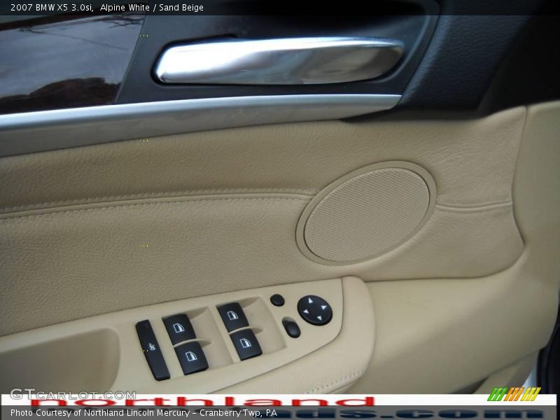 Alpine White / Sand Beige 2007 BMW X5 3.0si