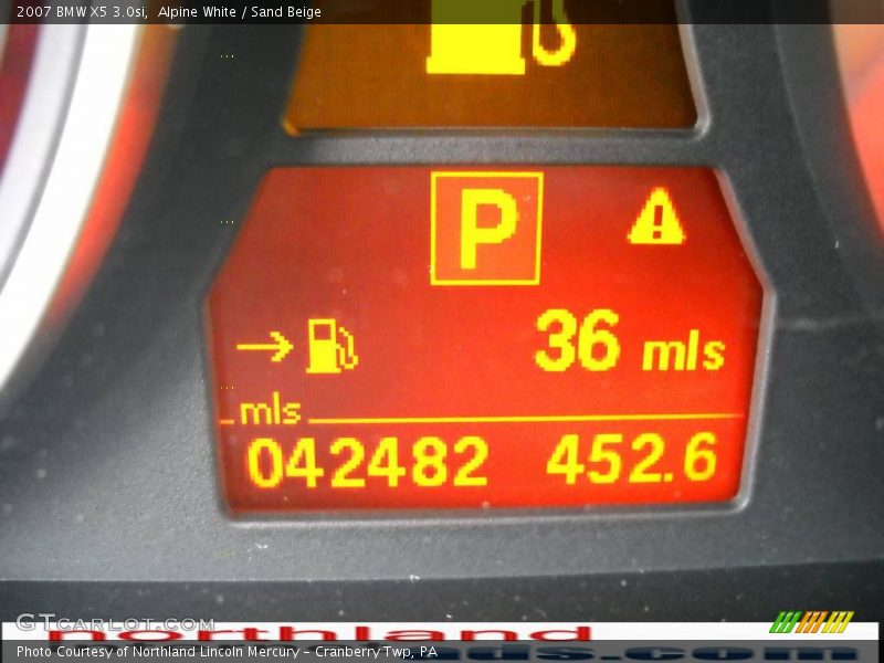 Alpine White / Sand Beige 2007 BMW X5 3.0si