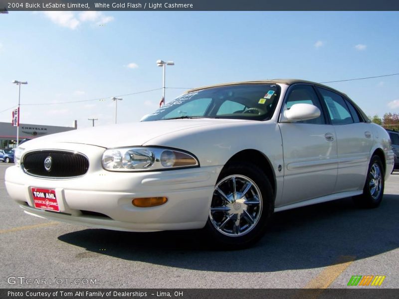 White Gold Flash / Light Cashmere 2004 Buick LeSabre Limited