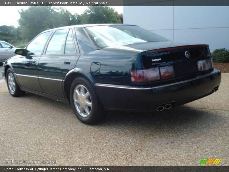 Forest Pearl Metallic / Neutral Shale 1997 Cadillac Seville STS