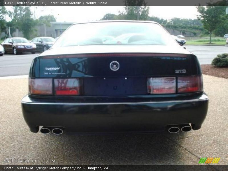 Forest Pearl Metallic / Neutral Shale 1997 Cadillac Seville STS