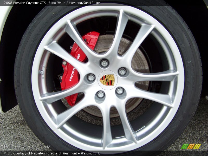 Sand White / Havanna/Sand Beige 2008 Porsche Cayenne GTS