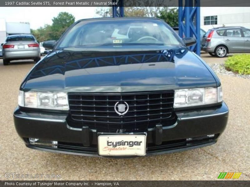 Forest Pearl Metallic / Neutral Shale 1997 Cadillac Seville STS