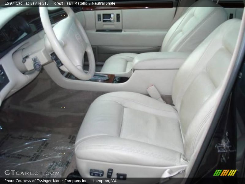 Forest Pearl Metallic / Neutral Shale 1997 Cadillac Seville STS