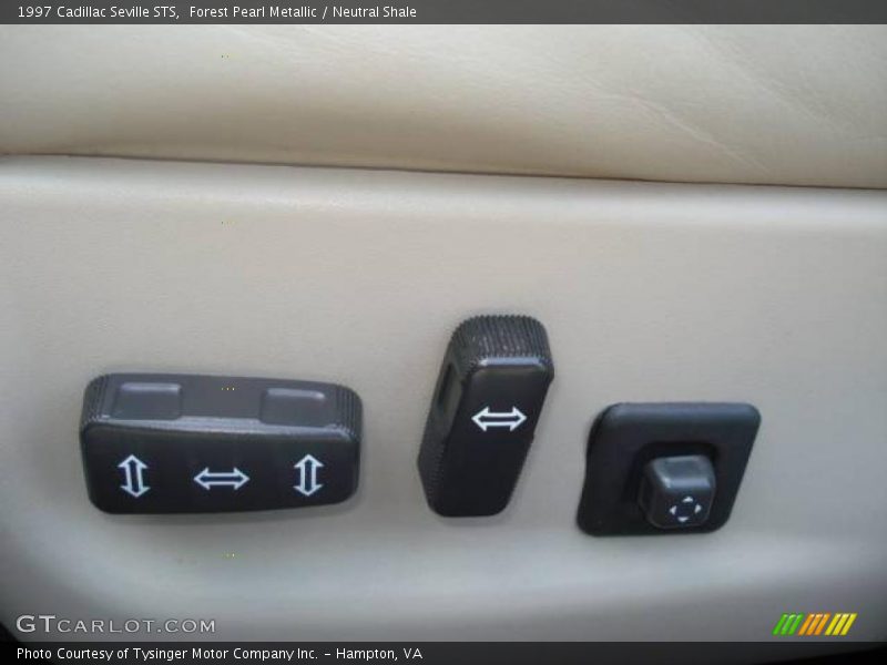 Forest Pearl Metallic / Neutral Shale 1997 Cadillac Seville STS