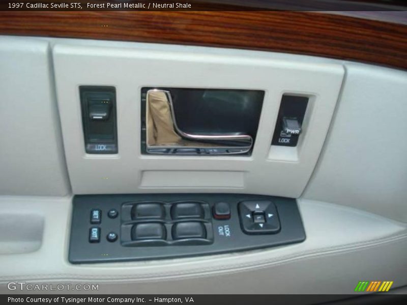 Forest Pearl Metallic / Neutral Shale 1997 Cadillac Seville STS