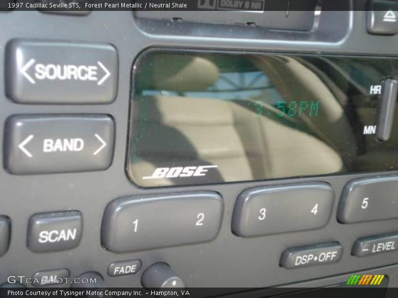Forest Pearl Metallic / Neutral Shale 1997 Cadillac Seville STS